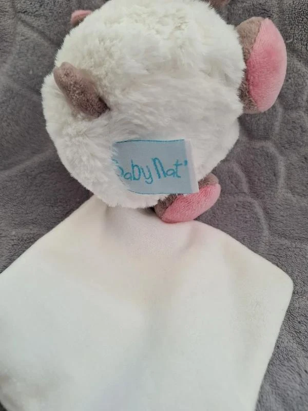 Doudou Baby Nat’ hippopotame + lange – très doux – photo 4